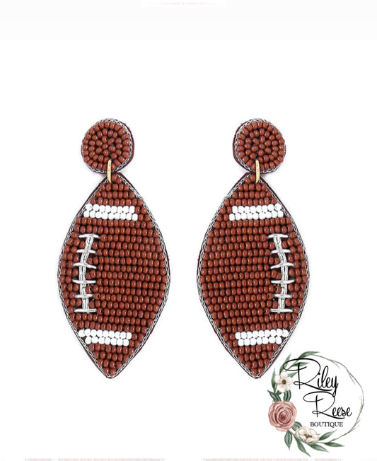 Football Time in TN Seed Earrings