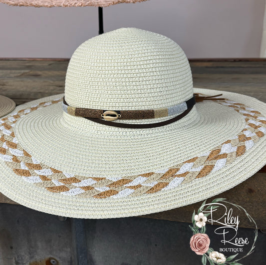 Cabana Ivory Straw Hat