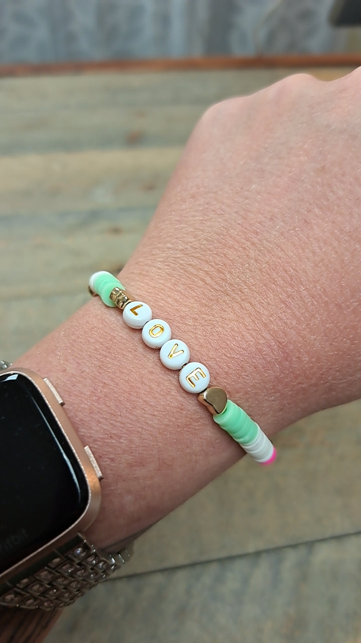 Just Say It Statement Bracelet